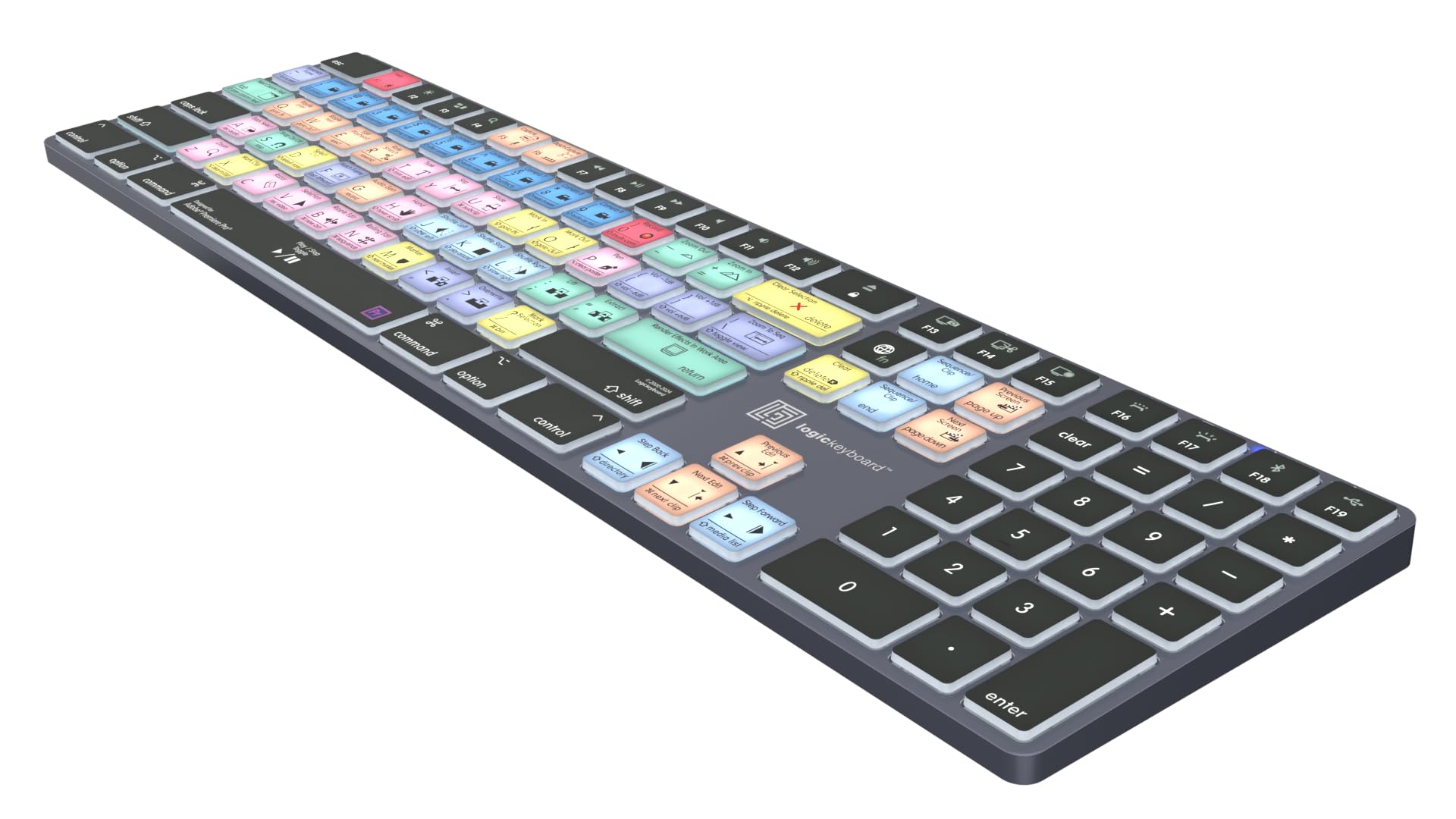 Amazon.com: Logickeyboard Wireless Backlit 'Titan' Designed for